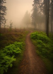 morning in the forest