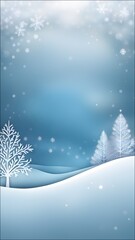 A simple abstract Christmas-themed winter background with minimal design elements.