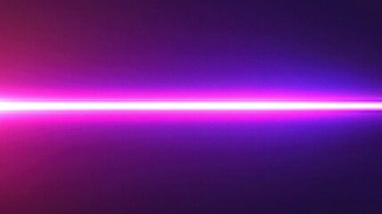 Fototapeta premium Vibrant neon laser beam on a dark background, futuristic and captivating.