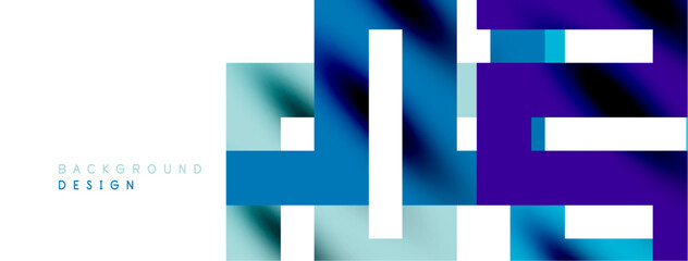 Colorful squares, lines minimal abstract background. Vector Illustration For Wallpaper, Banner, Background, Card, Book Illustration, landing page