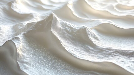 Obraz premium A serene and calming winter-themed white textured surface, ideal for minimalist Christmas and seasonal designs, greeting cards, and elegant wedding invitations.