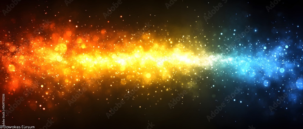 Fototapete bright gradient background with colorful grains. it represents a mix of energy, movement, fun and li