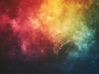 Bright gradient background with colorful grains. It represents a mix of energy, movement, fun and liveliness with the grain of old computer graphics or noisy TV. It has a retro or futuristic feel.