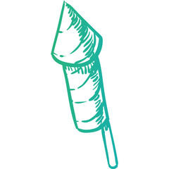 Happy birthday single vector icon