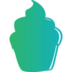 Happy birthday single vector icon