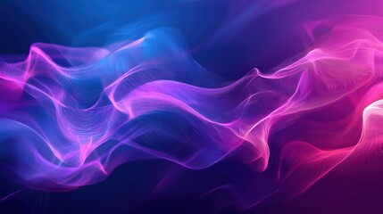 Obraz premium Abstract Colorful Wave Pattern Background