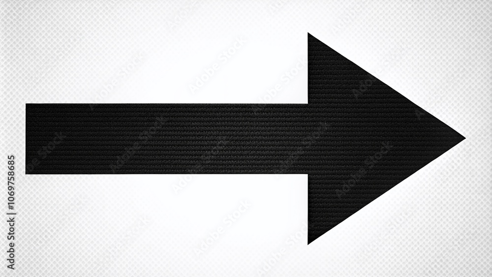 Poster horizontal arrow vector icon - simple black arrow pointing in opposite directions on a clean white b