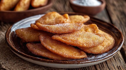 Delight in homemade mexican buñuelos crispy sweet fried pastries