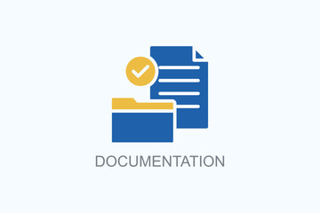 Documentation Vector  Or Logo Sign Symbol Illustration