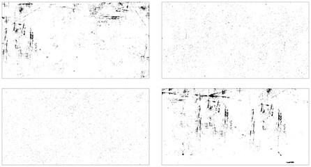 Collection of grunge texture wall. 