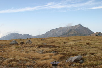 立山黒部平（中部山岳国立公園）日本