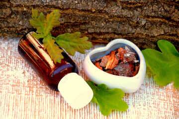 eichenrinde gesundheit,naturheilkunde,