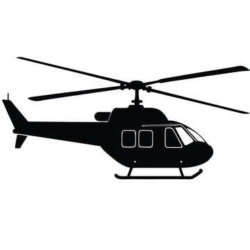 recommend clip art: helicopter silhouette illustration