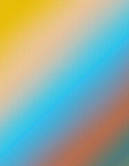 Obraz premium Abstract Gradient Background in Yellow, Blue, and