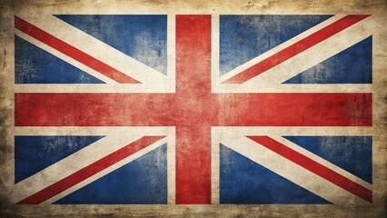 Minimalist British Flag Design: A Simple and Elegant Representation of National Identity and Heritage in a Clean, Modern Composition with Subtle Textures and Colors