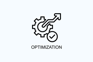 Optimization Vector  Or Logo Sign Symbol Illustration