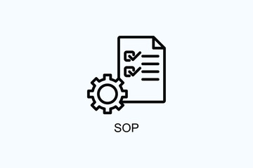 Sop Vector  Or Logo Sign Symbol Illustration