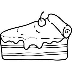 Happy birthday single vector icon