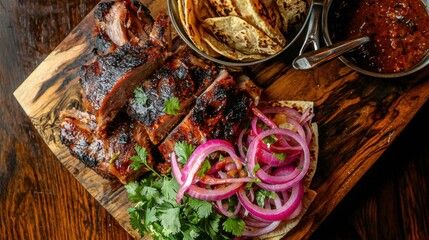 Savor the flavor of cochinita pibil slow-cooked pork delight