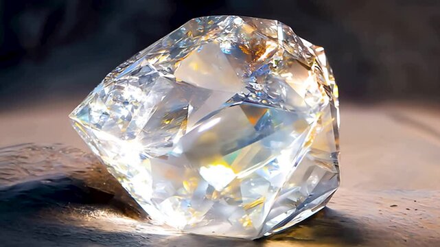 巨大なダイヤモンドの原石
