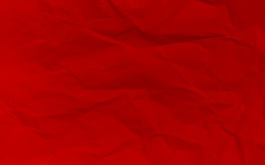  Clean crumpled paper background vector illustration. Red crumpled paper as background.