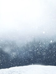 christmas snowy winter snowflakes falling background cinematic