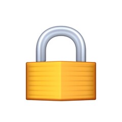 Naklejka premium Padlock Emoji 