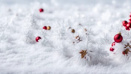  Christmas decor isolated on white background