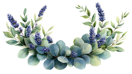 Elegant watercolor Christmas floral corner border with winter greenery, pinecones, holly, and berries, classic holiday color palette, soft white background, perfect for greeting cards, 