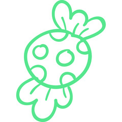 Happy birthday single vector icon