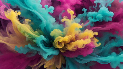 Fototapeta premium Vibrant Flow 