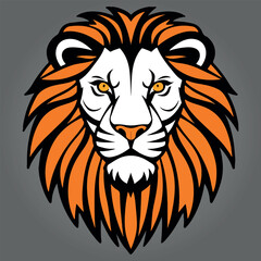 lion head vector