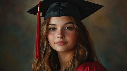 A student graduating with honors, signifying the accelerated progress of their academic journey.