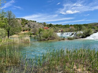Berberov buk waterfall on the Zrmanja river, Muskovci (Velebit Nature Park, Croatia) - Slap...