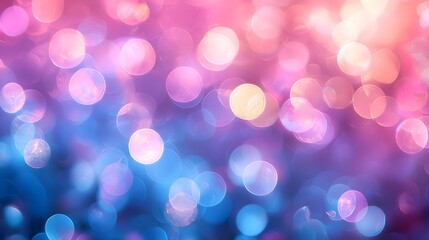 Obraz premium Elegant and Visually Captivating Blurred Gradient Background with a Harmonious Blend of Soft Blue Purple and Pink Tones Ideal for Presentations Digital Art Advertising and Creative Compositions