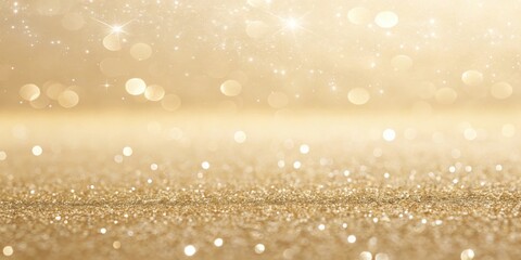 A shimmering, golden background with a sparkling, out-of-focus texture that evokes a sense of luxury, elegance, and celebration.