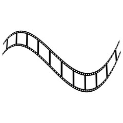 movies film background with flim roll. 3d flim roll. Film strip set vector image. film strip background