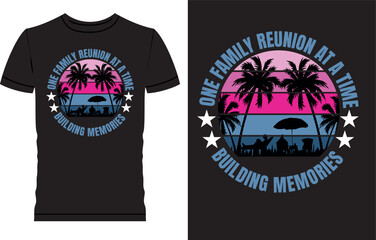 Family Reunion T Shirt Design
