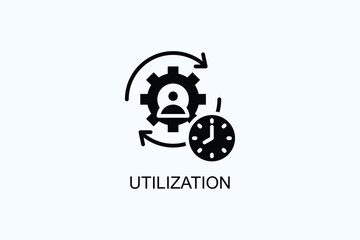 Utilization Vector  Or Logo Sign Symbol Illustration