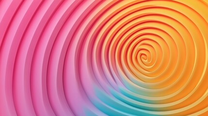 Naklejka premium Bright and Playful Rainbow Gradient Background