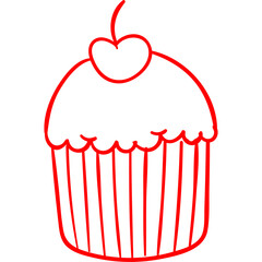 Happy birthday single vector icon