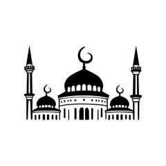  mosque vector illustration 