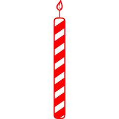 Happy birthday single vector icon