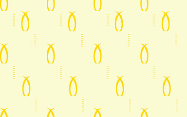 Pineapple Pattern on Light Yellow Background - Seamless Illustration for Digital and Print Design