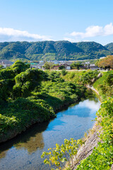 Fototapeta premium 島本町の風景