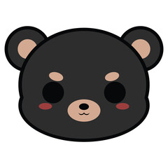 Cute Asian Black Bear