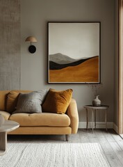 Minimalist Living Room.
