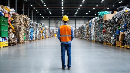 Efficient Management of Recycled Materials in Warehouse