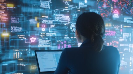 Empowered Mixed Ethnicity Woman Creating Tech Blog - Importance of Content Creation in Tech Field