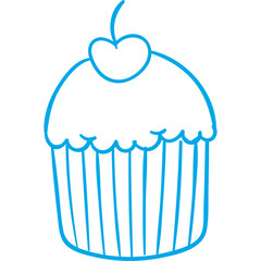 Happy birthday single vector icon